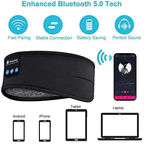 Sports Headband with Bluetooth