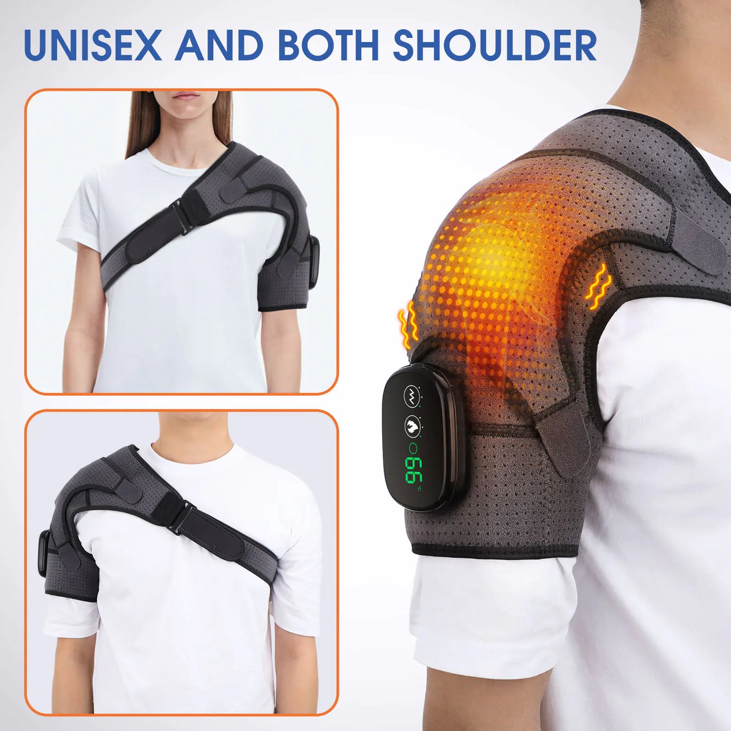 Shoulder Massager Wrap with Heat